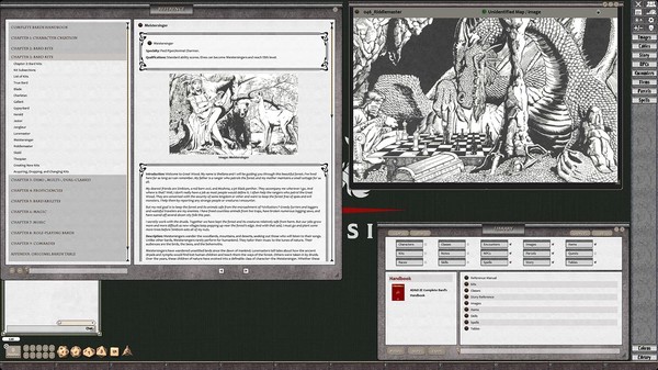 Fantasy Grounds - D&D Classics: PHBR7 The Complete Bard's Handbook (2E)