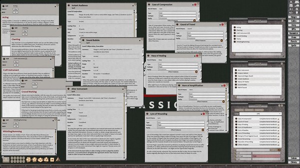 Fantasy Grounds - D&D Classics: PHBR7 The Complete Bard's Handbook (2E)