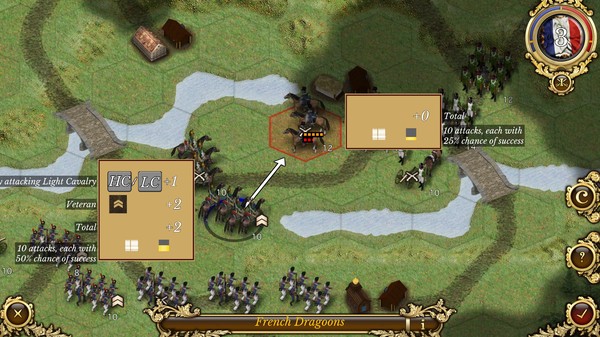 Screenshot z Napoleon in Russia