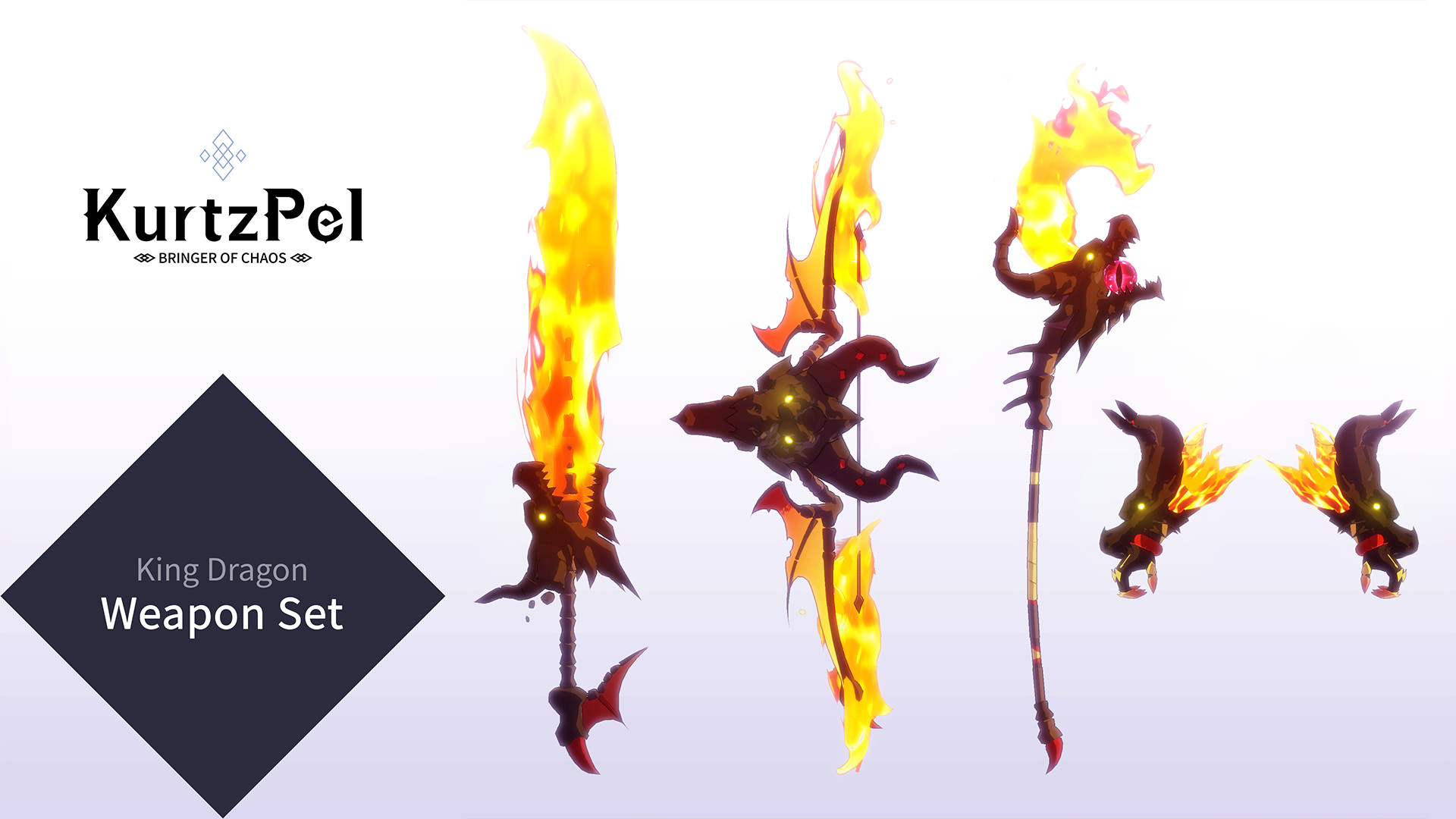 KurtzPel - King Dragon Basic Weapon Set Featured Screenshot #1