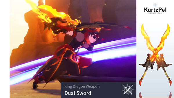KurtzPel - King Dragon Dual Sword