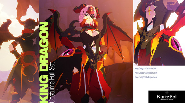 KurtzPel - King Dragon Costume Set
