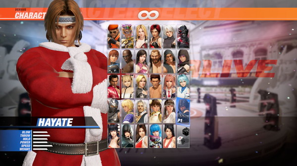 [Revival] DOA6 Santa's Helper Costume - Hayate