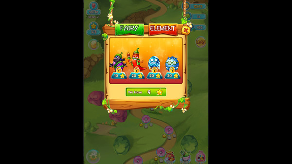 Screenshot z Fairies vs Bugs