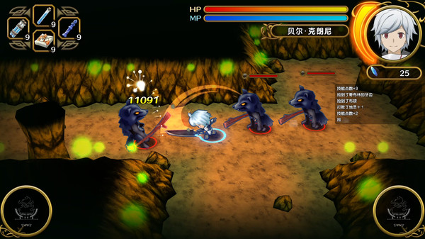 Is It Wrong to Try to Pick Up Girls in a Dungeon? Infinite Combate 截图 2