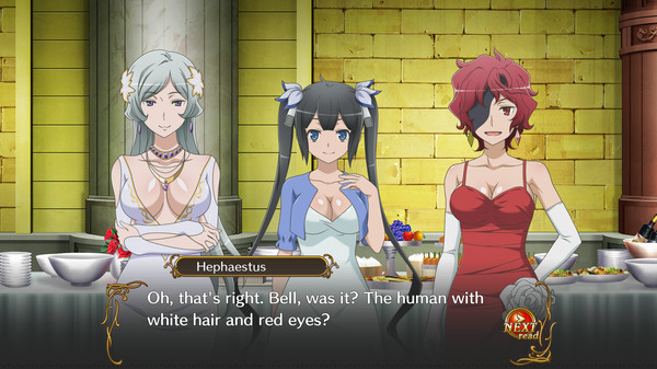 Screenshot z Is It Wrong to Try to Pick Up Girls in a Dungeon? Infinite Combate