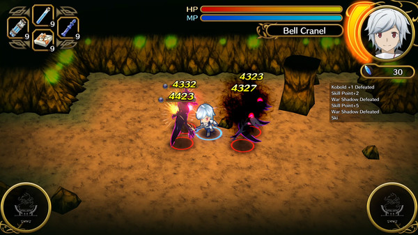 Is It Wrong to Try to Pick Up Girls in a Dungeon? Infinite Combate screenshot