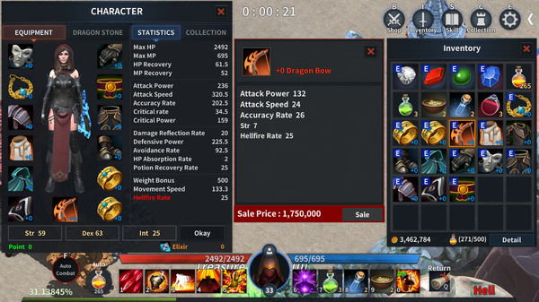 Screenshot z Dragon Stone - Legendary Archer