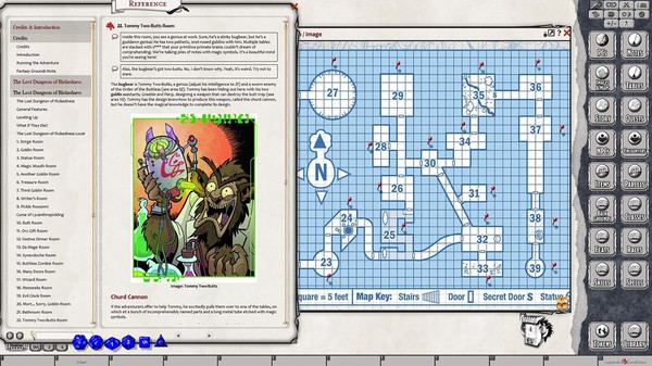 Fantasy Grounds - Dungeons & Dragons vs Rick and Morty