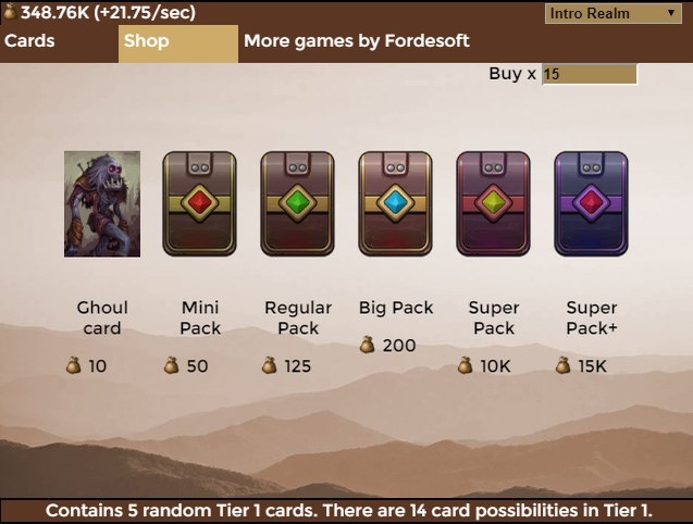 Creature Card Idle screenshot #5