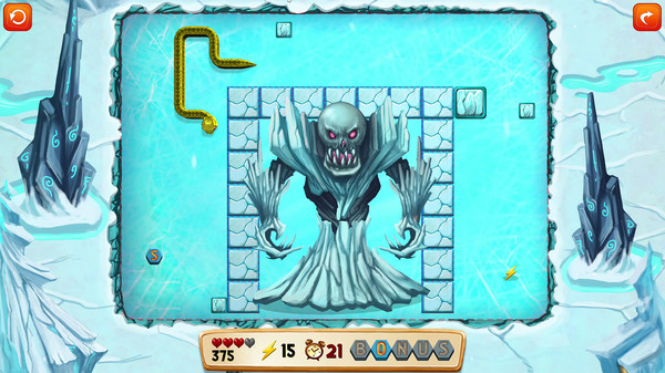 Screenshot z Classic Snake Adventures