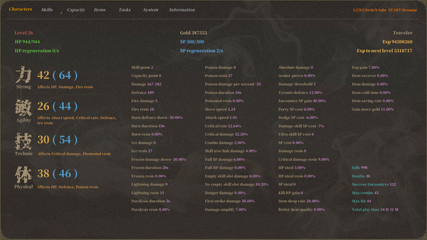 Screenshot z The Clouds Travel Notes