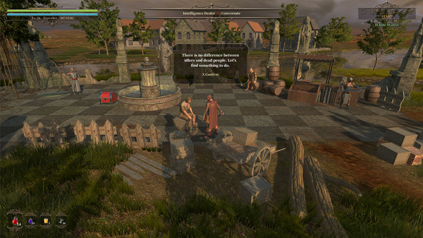 Screenshot z The Clouds Travel Notes