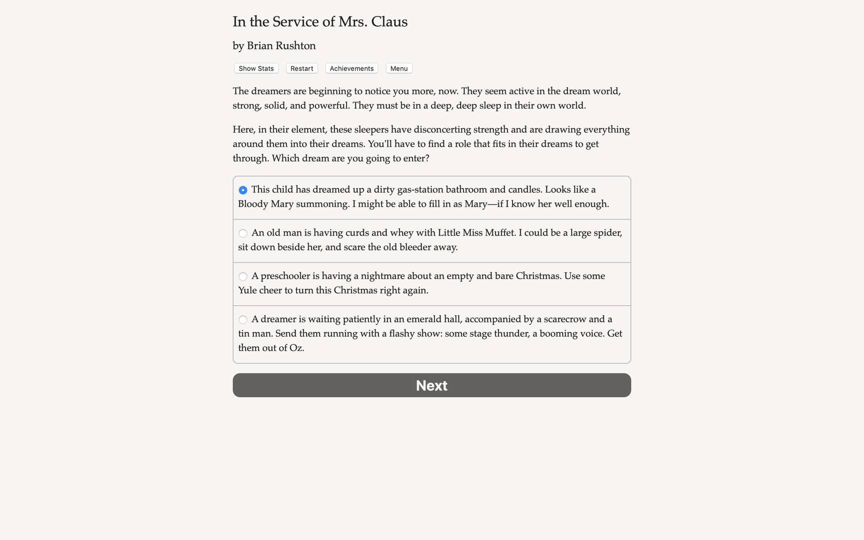 In the Service of Mrs. Claus Featured Screenshot #1