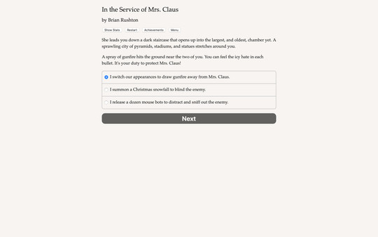 Screenshot z In the Service of Mrs. Claus