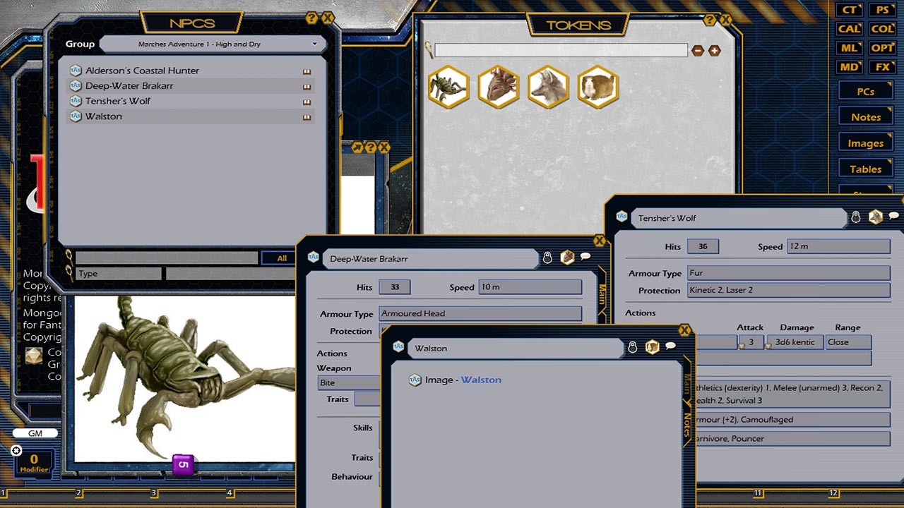 Fantasy Grounds - Marches Adventure 1: High and Dry (MGT2) screenshot 4