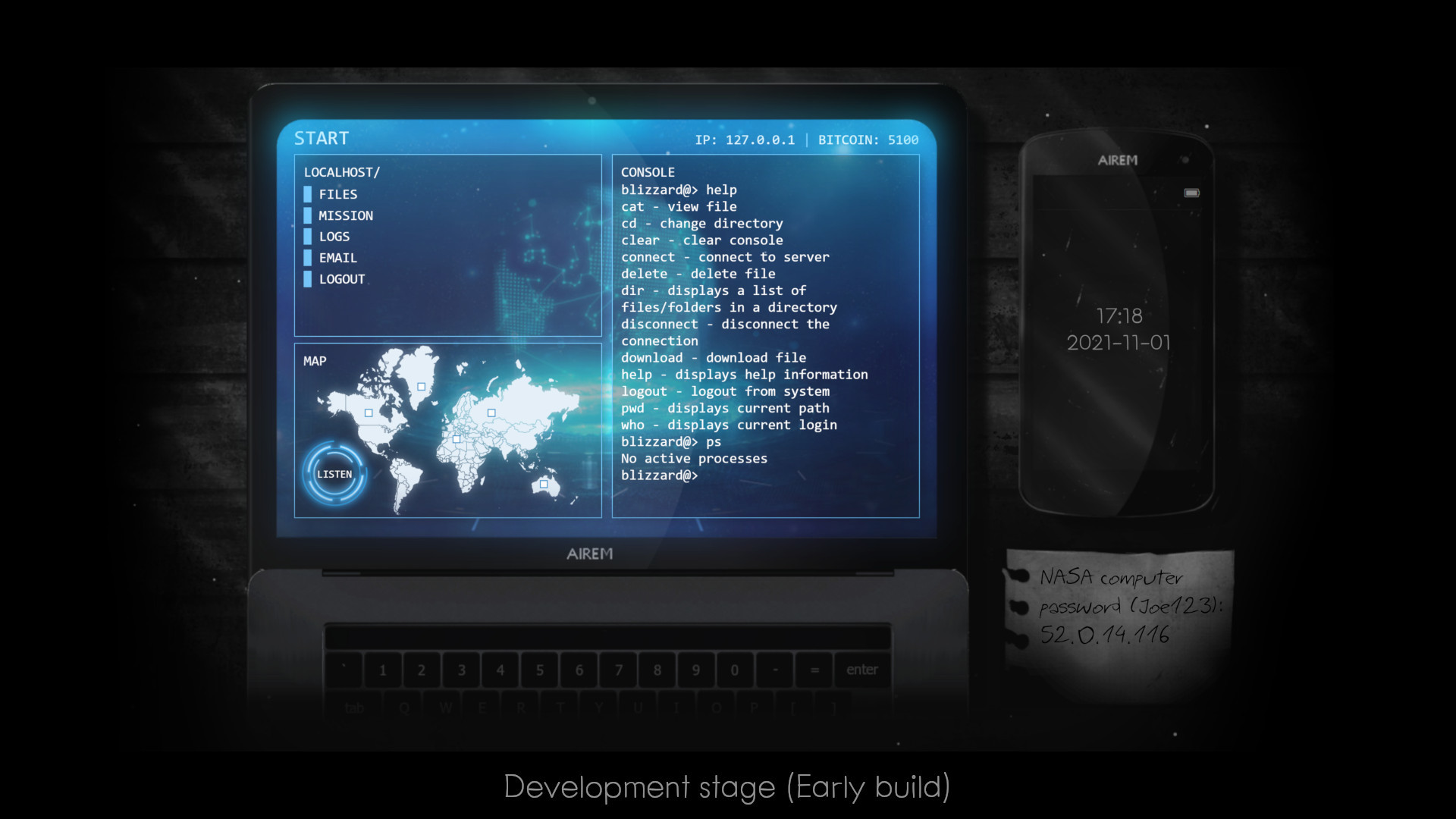 screenshot of Airhack: Hacking 5