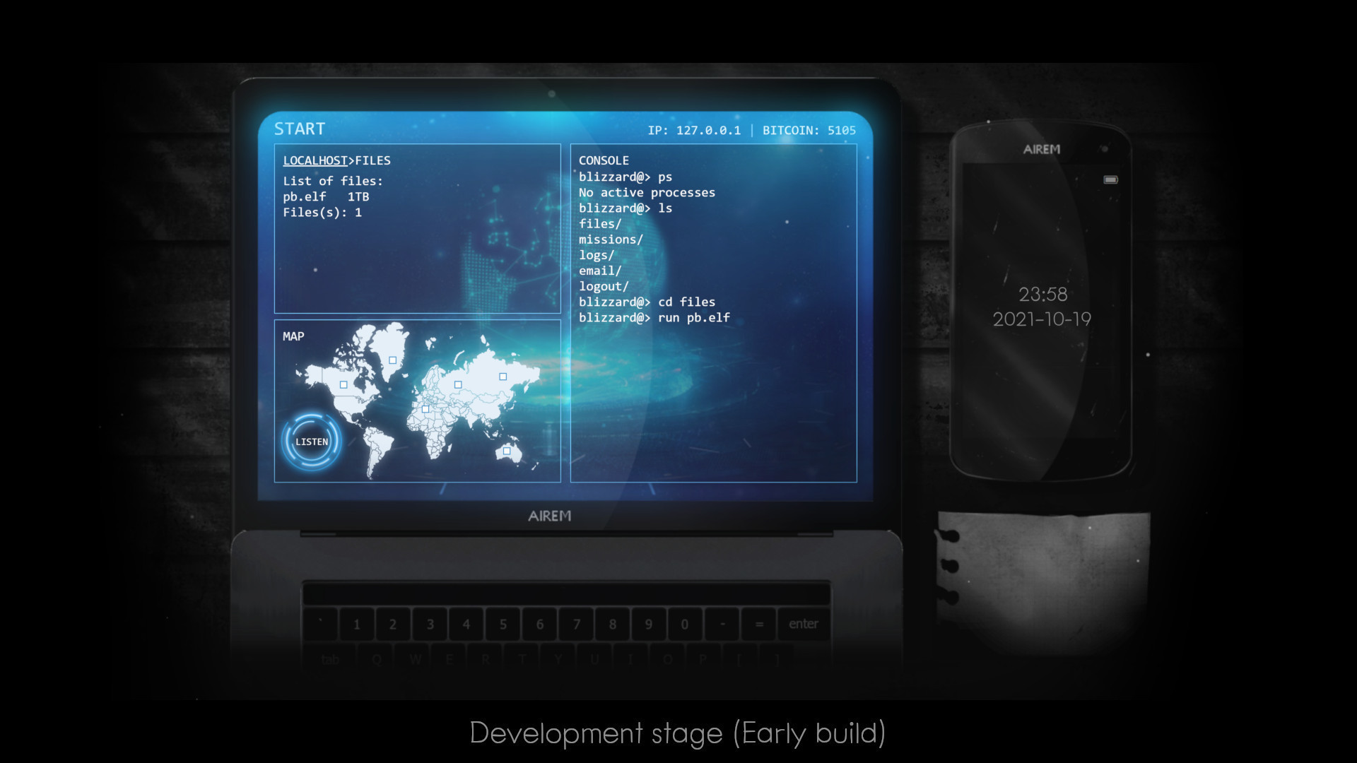 screenshot of Airhack: Hacking 7