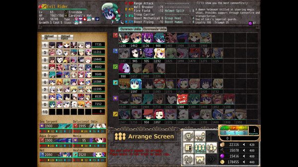 Screenshot z VenusBlood FRONTIER International Screenshot z VenusBlood FRONTIER International