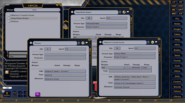 Fantasy Grounds - Spinward Marches 1: The Bowman Arm (MGT2)