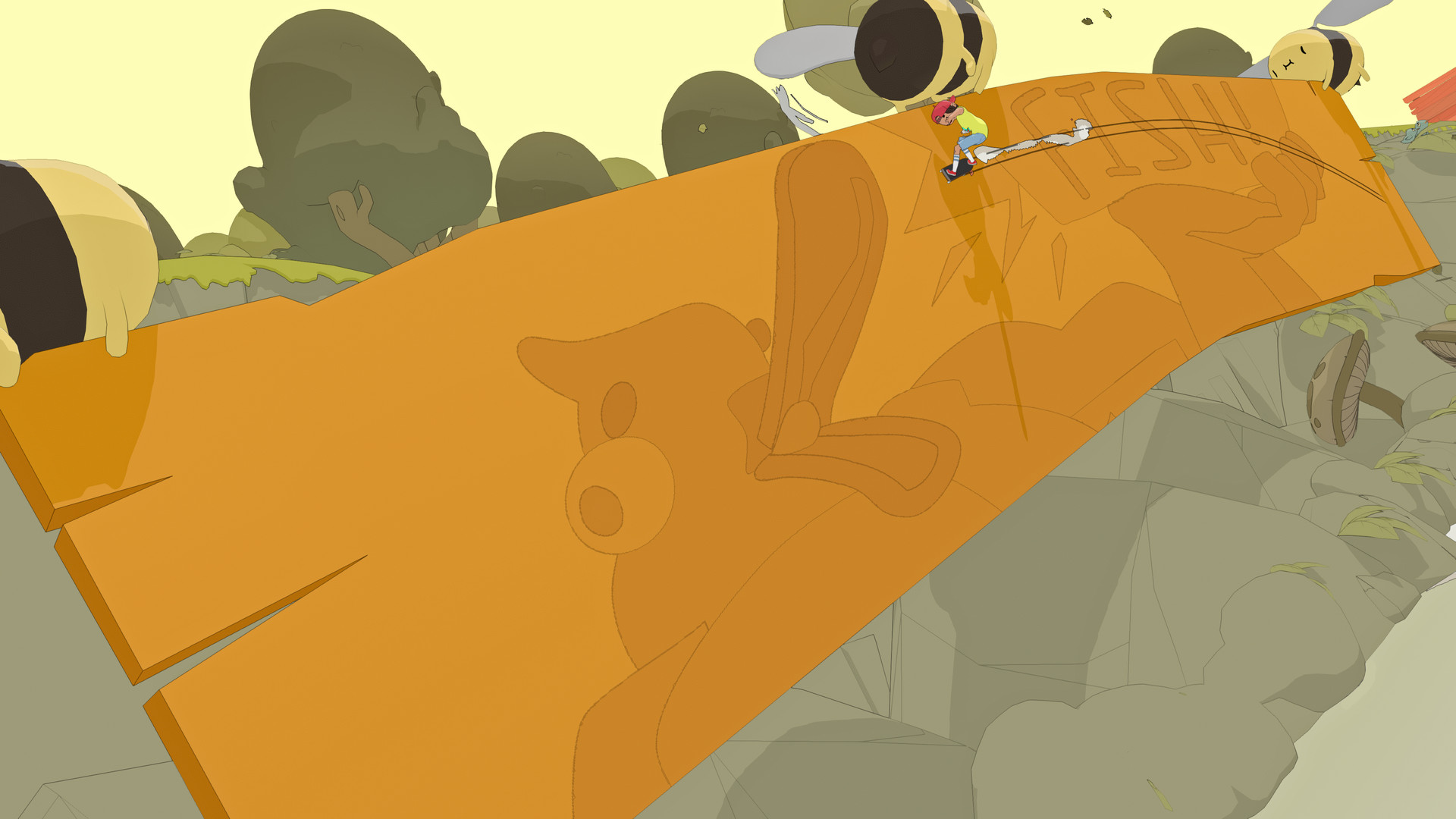 screenshot of OlliOlli World 2