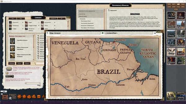 Fantasy Grounds - Rippers Resurrected Expedition: Amazon (SWADE)