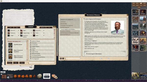 Fantasy Grounds - Rippers Resurrected Expedition: Amazon (SWADE)