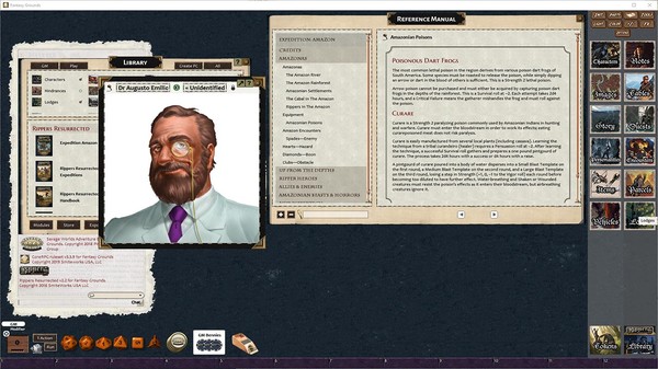 Fantasy Grounds - Rippers Resurrected Expedition: Amazon (SWADE)