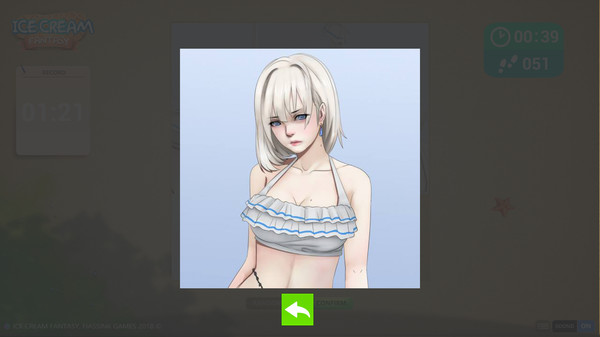 Screenshot z Ice Cream Fantasy - Ecchi Game