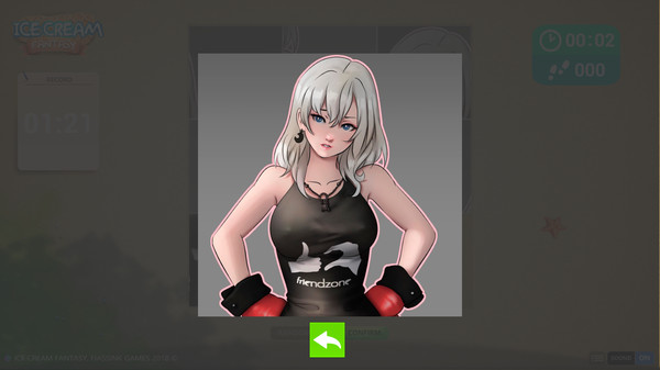 Screenshot z Ice Cream Fantasy - Ecchi Game