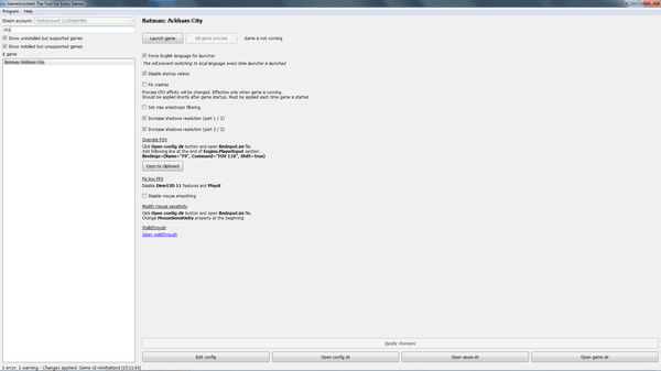 Screenshot z GameAssistant: The Tool For Every Gamer