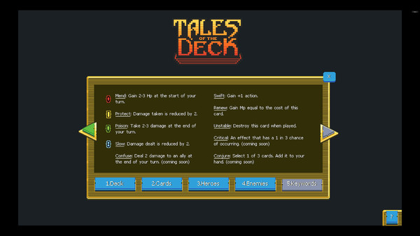Screenshot z Tales of the Deck