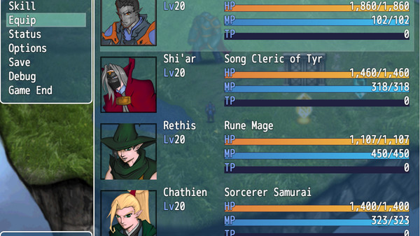 Screenshot z Legend of the 9 Swords: Side Story