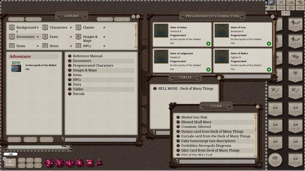 Fantasy Grounds - Necropolis of the Mailed Fist (5E)