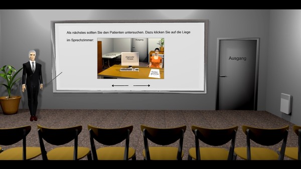 Screenshot z Arzt Simulator