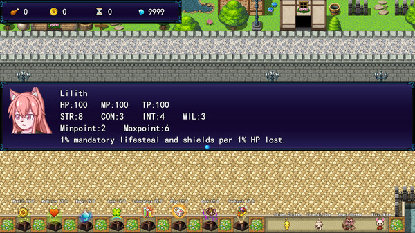Screenshot z 境界 Dice&Fighter Screenshot z 境界 Dice&Fighter