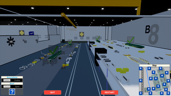 Screenshot z MCAS Simulation