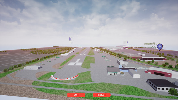 Screenshot z MCAS Simulation