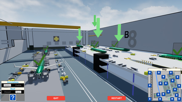 Screenshot z MCAS Simulation