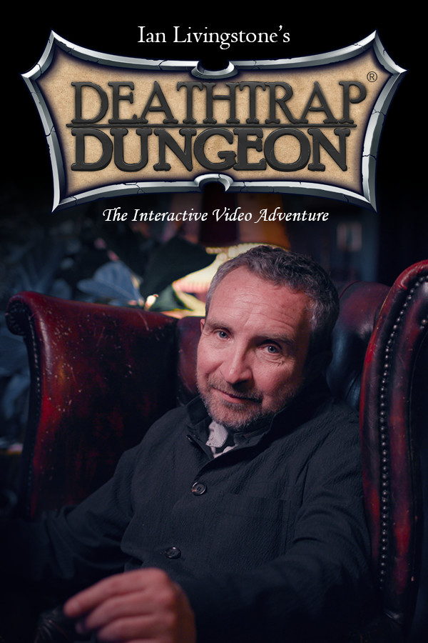 Capa de Deathtrap Dungeon: The Interactive Video Adventure