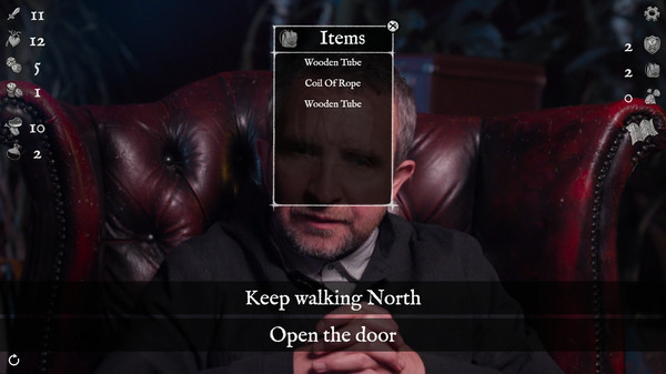 Screenshot z Deathtrap Dungeon: The Interactive Video Adventure