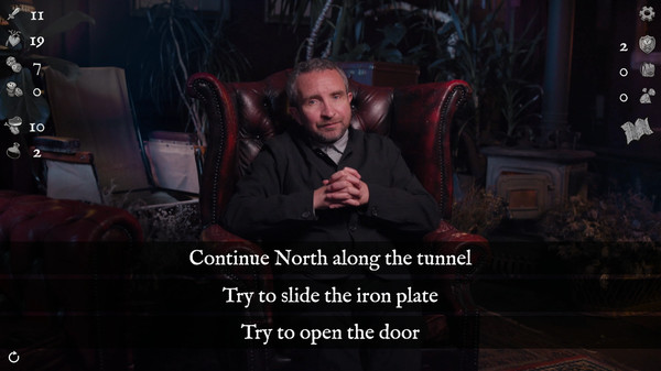 Screenshot z Deathtrap Dungeon: The Interactive Video Adventure