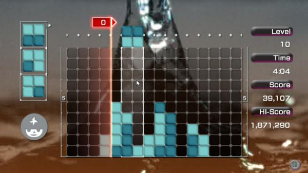 Screenshot z Lumines: Advanced Pack