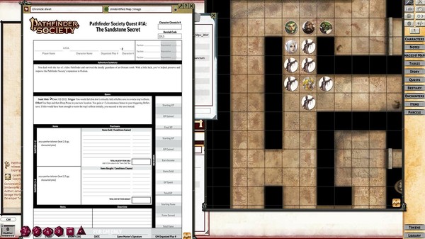 Fantasy Grounds - Pathfinder 2 RPG - Pathfinder Society Quest #1: The Sandstone Secret (PFRPG2)