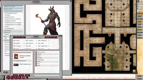 Fantasy Grounds - Pathfinder 2 RPG - Pathfinder Society Quest #1: The Sandstone Secret (PFRPG2)