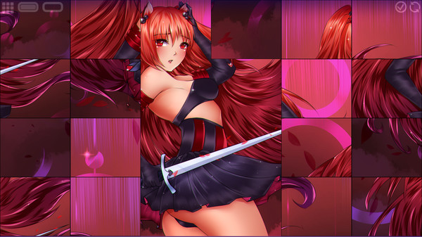 KAWAII GIRLS PUZZLE screenshot 2