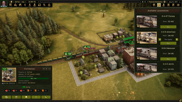 Railroad Corporation - Deluxe DLC screenshot 4