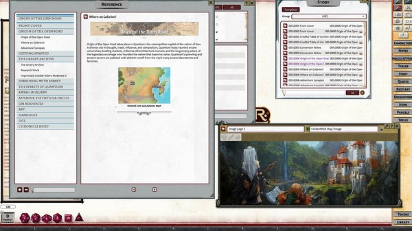 Fantasy Grounds - Pathfinder 2 RPG - Pathfinder Society Scenario #1-00: Origin of the Open Road (PFRPG2)