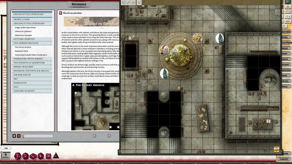 Fantasy Grounds - Pathfinder 2 RPG - Pathfinder Society Scenario #1-00: Origin of the Open Road (PFRPG2)