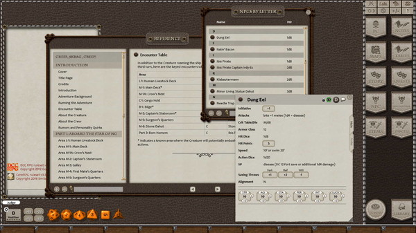 Fantasy Grounds - Dungeon Crawl Classics Horror #5: Creep, Skrag, Creep! (DCC)